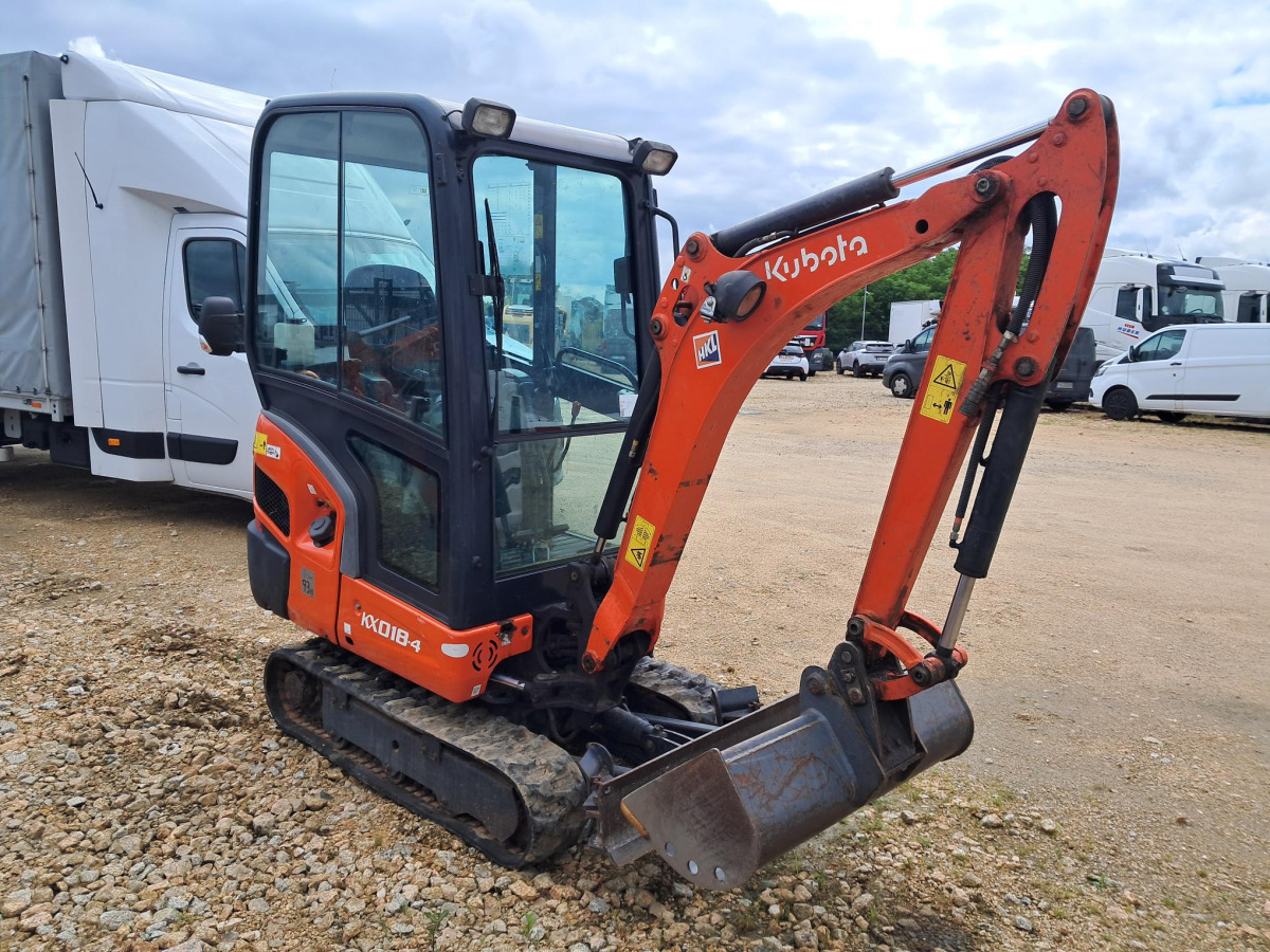 Minikoparka gąsienicowa – KUBOTA KX018-4 – 2020 – 32.3 kW - Mini excavator: picture 1 Minikoparka gąsienicowa – KUBOTA KX018-4 – 2020 – 32.3 kW - Mini excavator: picture 1