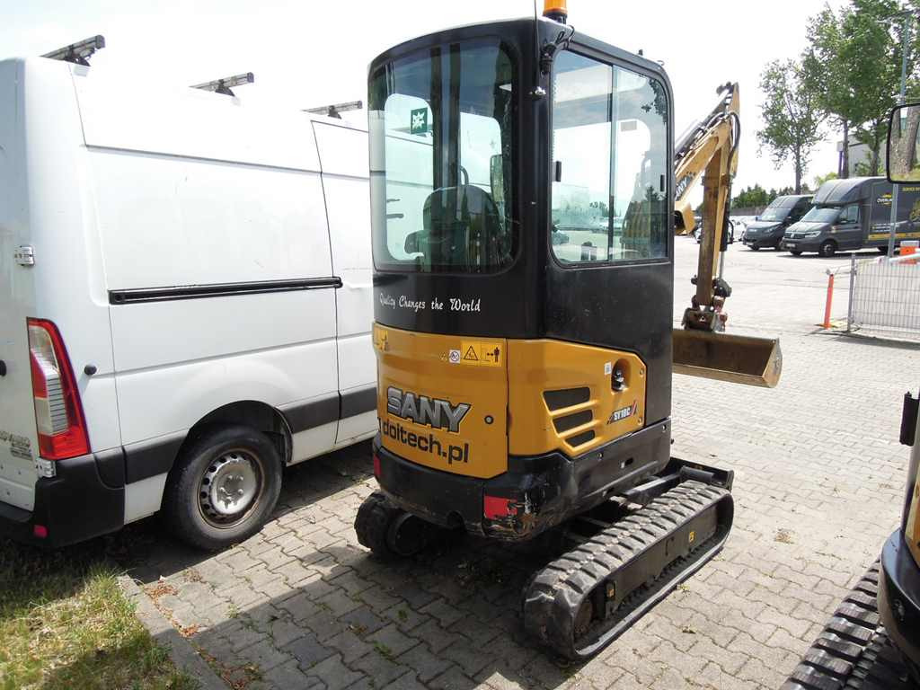 Minikoparka gąsienicowa SANY HEAVY MACHINERY LIMITED SY18C + GŁOWACZ G3 3.5T PRZYCZEPA TOWAROWA - Mini excavator: picture 5 Minikoparka gąsienicowa SANY HEAVY MACHINERY LIMITED SY18C + GŁOWACZ G3 3.5T PRZYCZEPA TOWAROWA - Mini excavator: picture 5