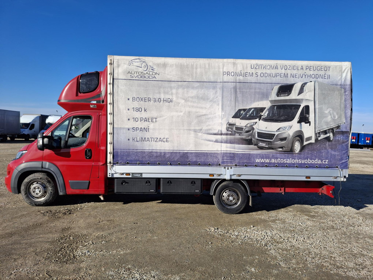 PEUGEOT BOXER PLANDEKA - Curtain side van: picture 4 PEUGEOT BOXER PLANDEKA - Curtain side van: picture 4