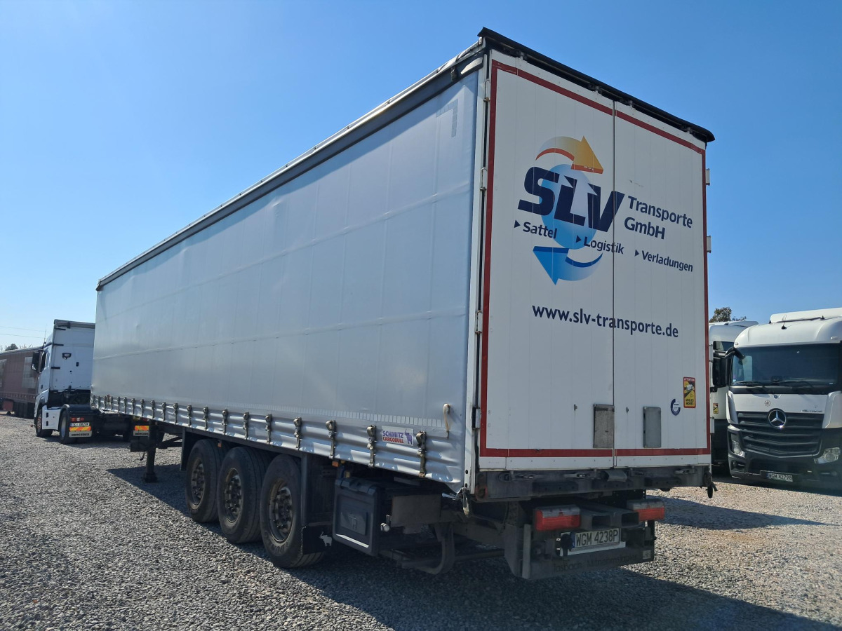 SCHMITZ SCS 24/L - 13.62 EB KURTYNOWA Z PODWIESZANYM WÓZKIEM WIDŁOWYM - Curtainsider trailer: picture 5 SCHMITZ SCS 24/L - 13.62 EB KURTYNOWA Z PODWIESZANYM WÓZKIEM WIDŁOWYM - Curtainsider trailer: picture 5