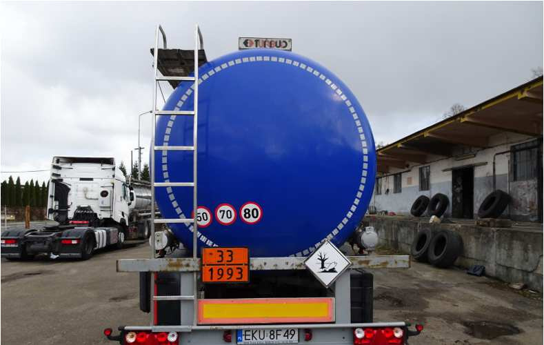 TURBUD THC31 CYSTERNA - Tank semi-trailer: picture 3 TURBUD THC31 CYSTERNA - Tank semi-trailer: picture 3