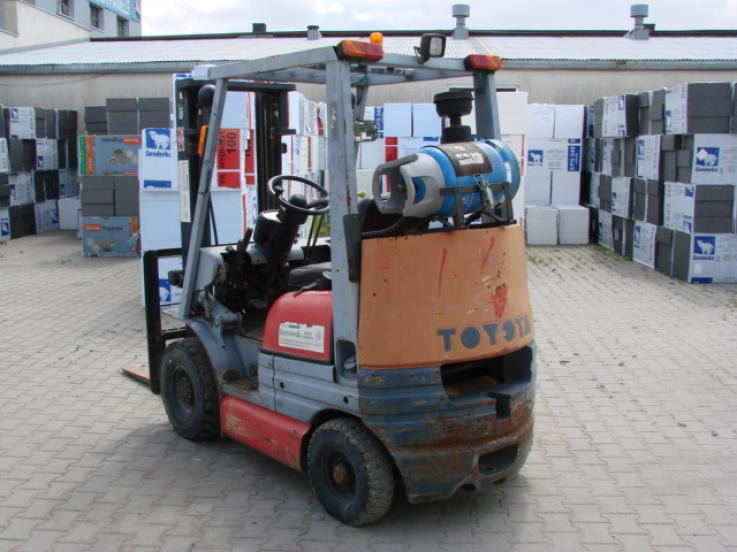 Wózek widłowy – TOYOTA 6FGL18 – 1998 – 1.8 t – LPG - LPG forklift: picture 4 Wózek widłowy – TOYOTA 6FGL18 – 1998 – 1.8 t – LPG - LPG forklift: picture 4