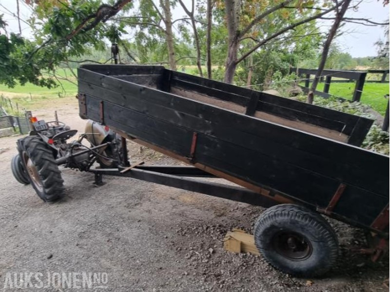 1954 Massey ferguson TEA bensin med tipphenger - Farm tractor, Tipper trailer: picture 4 1954 Massey ferguson TEA bensin med tipphenger - Farm tractor, Tipper trailer: picture 4