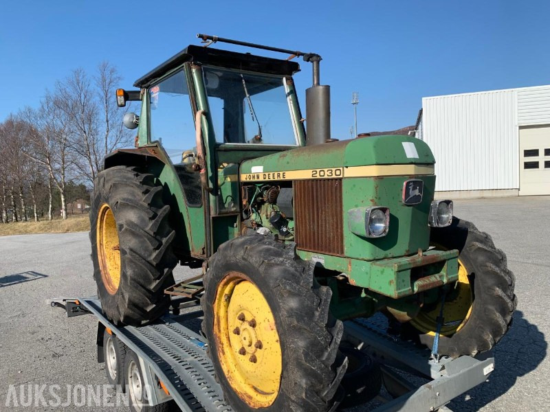 1979 John Deere 2030 med 4 hjulstrekk - Farm tractor: picture 2 1979 John Deere 2030 med 4 hjulstrekk - Farm tractor: picture 2
