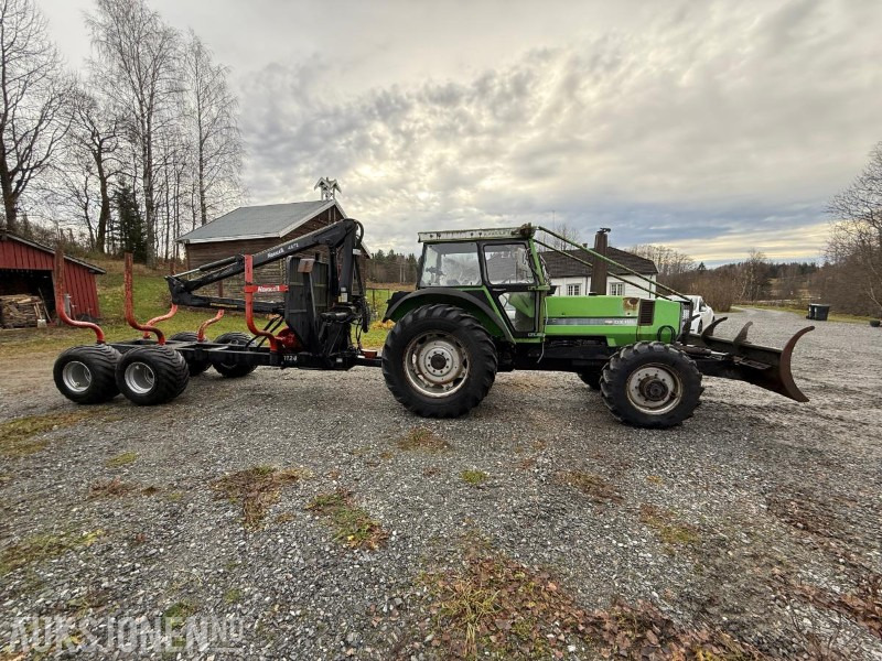 1981 Deutz DX 110A m/ tømmerhenger - Farm tractor: picture 4 1981 Deutz DX 110A m/ tømmerhenger - Farm tractor: picture 4