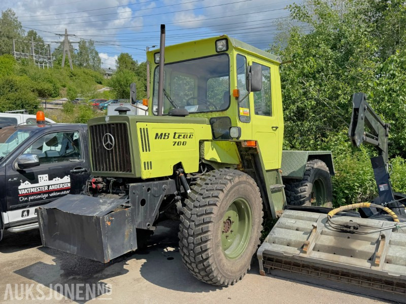1987 Mercedes-Benz / MB-Trac 700 | 4WD | hydraulikk | taklukeluksusstol | PTO - Farm tractor: picture 1 1987 Mercedes-Benz / MB-Trac 700 | 4WD | hydraulikk | taklukeluksusstol | PTO - Farm tractor: picture 1