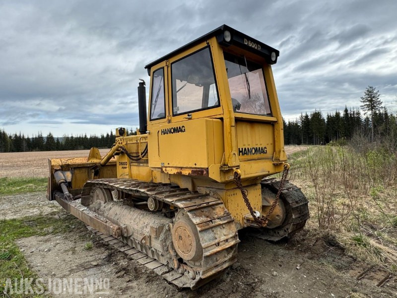 1988 Hanomag D600 DS bulldoser på belter / 5338 timer - Construction equipment: picture 3 1988 Hanomag D600 DS bulldoser på belter / 5338 timer - Construction equipment: picture 3
