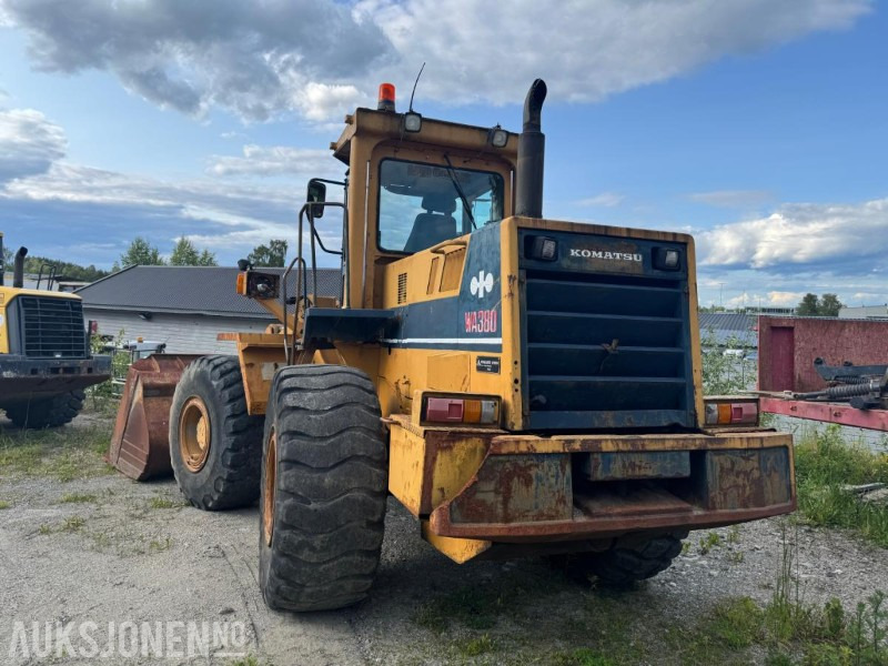 1988 Komatsu WA380 hjullaster - Wheel loader: picture 3 1988 Komatsu WA380 hjullaster - Wheel loader: picture 3