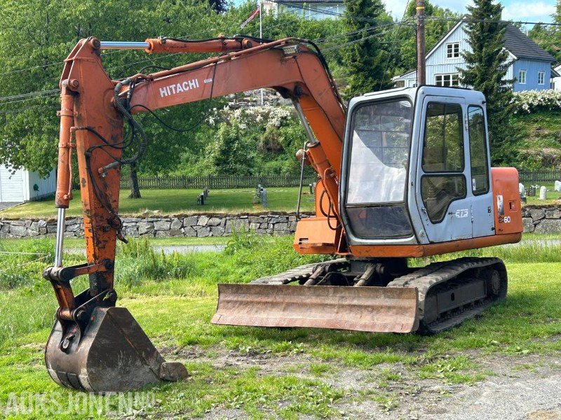 1994 Hitachi EX 60 Gravemaskin - Excavator: picture 1 1994 Hitachi EX 60 Gravemaskin - Excavator: picture 1