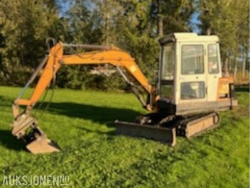 1995 Hanix N350-2 beltegraver med SB hurtigfeste pusseskuff graveskuff - mva fri - Mini excavator: picture 1 1995 Hanix N350-2 beltegraver med SB hurtigfeste pusseskuff graveskuff - mva fri - Mini excavator: picture 1
