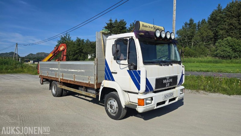 1996 MAN 10223L kranbil - Palfingerkran - Crane truck: picture 2 1996 MAN 10223L kranbil - Palfingerkran - Crane truck: picture 2