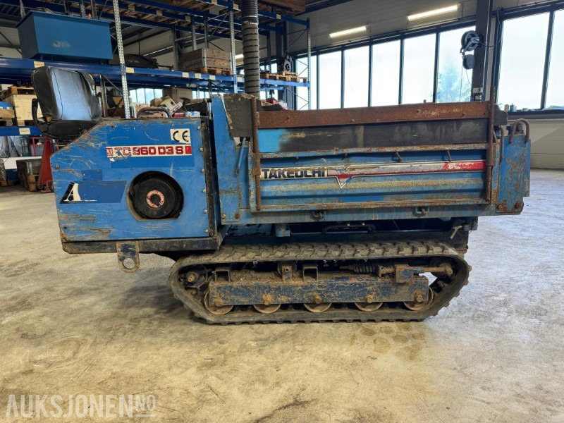 1998 Takeuchi TC960D3S beltedumper - Dumper: picture 2 1998 Takeuchi TC960D3S beltedumper - Dumper: picture 2