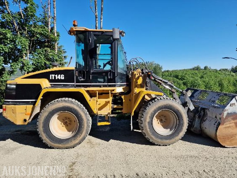 1999 Cat IT14G hjullaster snø skuffe/grus skuffe 10039 timer - Wheel loader: picture 2 1999 Cat IT14G hjullaster snø skuffe/grus skuffe 10039 timer - Wheel loader: picture 2