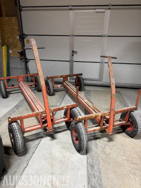 2 stk Materialvogner, Alia Tool - Construction equipment: picture 2 2 stk Materialvogner, Alia Tool - Construction equipment: picture 2