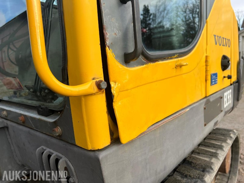Excavator 2002 Volvo EC55 beltegraver - 3 skuffer - 6396 timer: picture 14