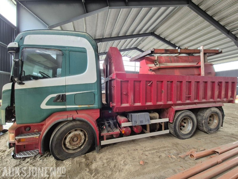 2005 Scania R420LB, tippbil, repobjekt - Dropside/ Flatbed truck: picture 2 2005 Scania R420LB, tippbil, repobjekt - Dropside/ Flatbed truck: picture 2
