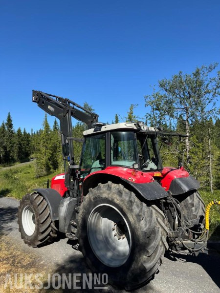 2006 Massey Ferguson 7480 frontlaster Rotorbjelke Hydraulisk utskyvbar krok Brøyteplate eu ok 04.2027 - Farm tractor: picture 4 2006 Massey Ferguson 7480 frontlaster Rotorbjelke Hydraulisk utskyvbar krok Brøyteplate eu ok 04.2027 - Farm tractor: picture 4