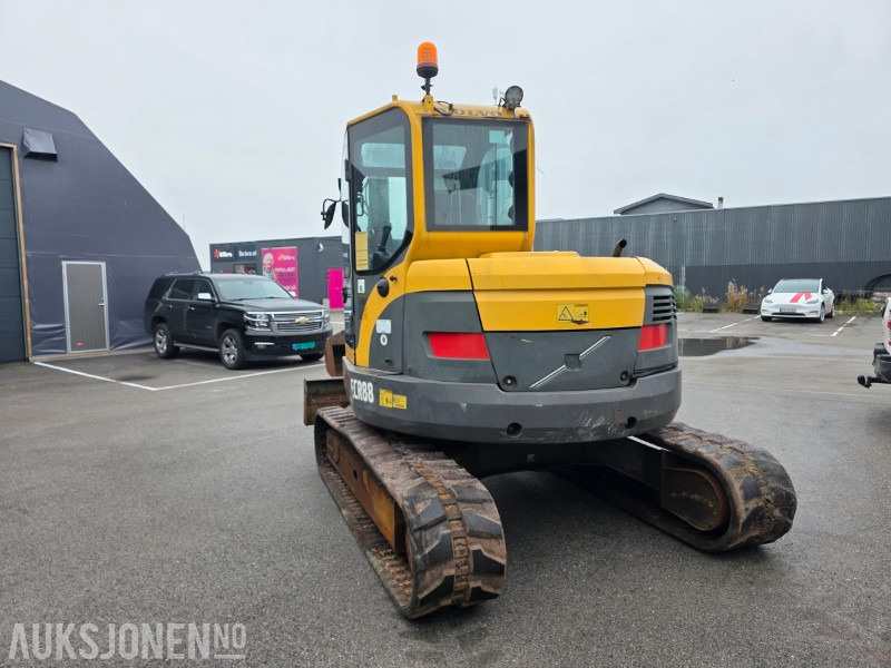 2006 Volvo ECR88 gravemaskin - Vridbar pusseskuff - Skuff 78 cm - EDT Pigghammer - Excavator: picture 4 2006 Volvo ECR88 gravemaskin - Vridbar pusseskuff - Skuff 78 cm - EDT Pigghammer - Excavator: picture 4