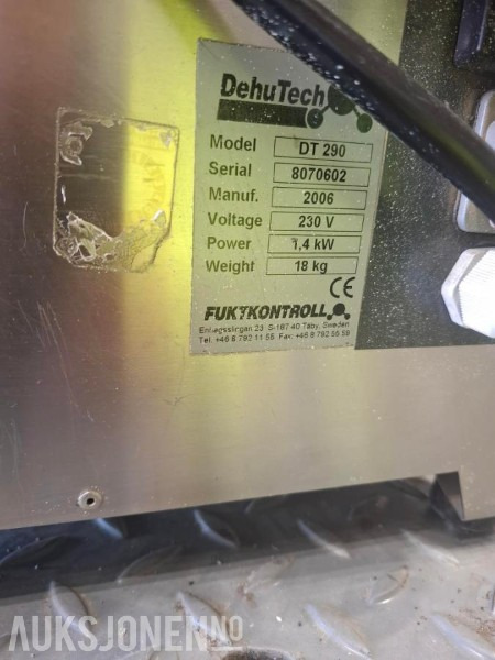 2007 DEHUTECH DA/DT-250 1FAS-230V - Construction equipment: picture 3 2007 DEHUTECH DA/DT-250 1FAS-230V - Construction equipment: picture 3