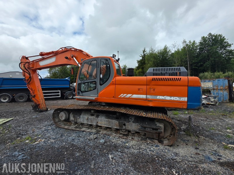 2007 Doosan DX340lc Beltegraver - S70 - 11312 arbeidstimer - - Excavator: picture 4 2007 Doosan DX340lc Beltegraver - S70 - 11312 arbeidstimer - - Excavator: picture 4