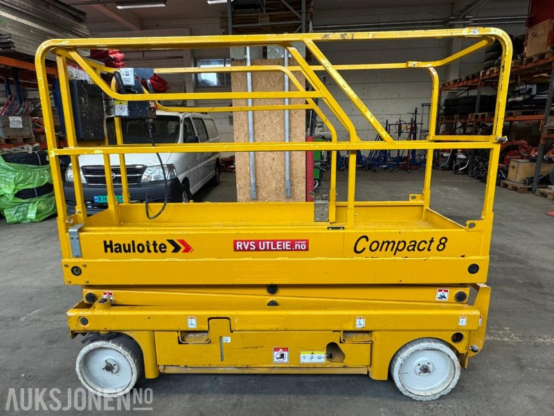 2007 Haulotte Compact 8 sakselift på batteri / årskontrollert - Aerial platform: picture 2 2007 Haulotte Compact 8 sakselift på batteri / årskontrollert - Aerial platform: picture 2