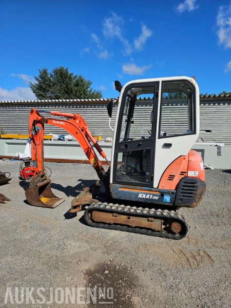 2007 Kubota KX41-3V minigraver - Mini excavator: picture 2 2007 Kubota KX41-3V minigraver - Mini excavator: picture 2
