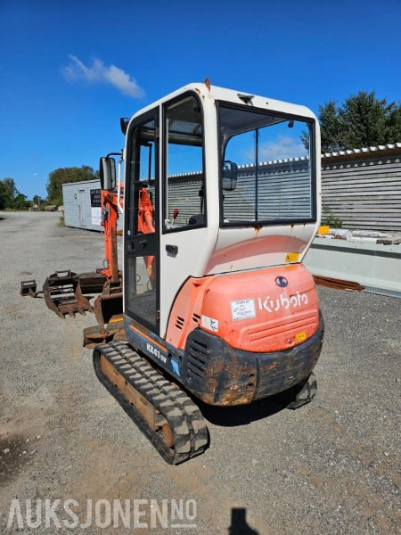 2007 Kubota KX41-3V minigraver - Mini excavator: picture 3 2007 Kubota KX41-3V minigraver - Mini excavator: picture 3