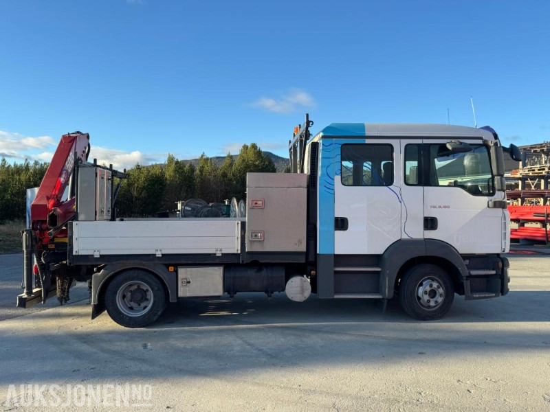 2007 MAN TGL 8.180 4X2 LINJEBIL MED KRAN OG MASSE UTSTYR - Crane truck: picture 4 2007 MAN TGL 8.180 4X2 LINJEBIL MED KRAN OG MASSE UTSTYR - Crane truck: picture 4