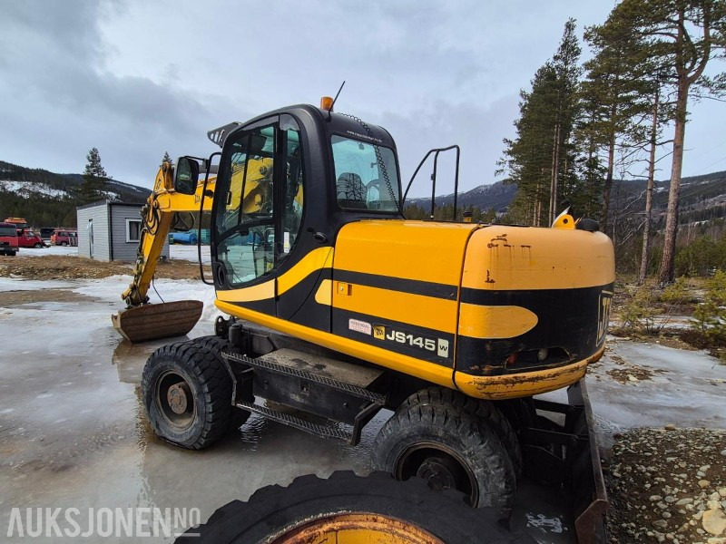 2008 JCB JS145W, hjulgraver, tiltrotator, ny hyd-pumpe - Excavator: picture 3 2008 JCB JS145W, hjulgraver, tiltrotator, ny hyd-pumpe - Excavator: picture 3