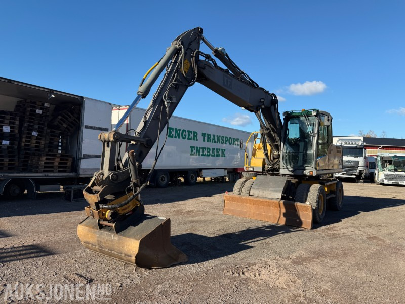 2008 Volvo EW160C Hjulgraver - Pusseskuff - Graveskuff S60 - Tilleggshydraulikk - Engcon tiltrotator - Excavator: picture 1 2008 Volvo EW160C Hjulgraver - Pusseskuff - Graveskuff S60 - Tilleggshydraulikk - Engcon tiltrotator - Excavator: picture 1