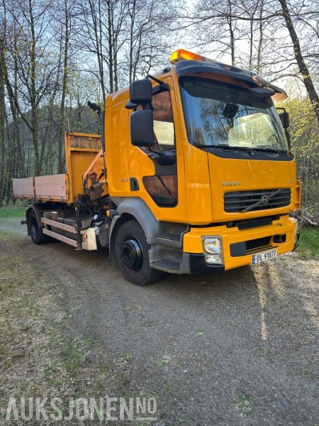 2008 Volvo FL-240 Kranbil med Tipp EU OK NY SERVICE SKRIVERKONTROLL - Crane truck: picture 3 2008 Volvo FL-240 Kranbil med Tipp EU OK NY SERVICE SKRIVERKONTROLL - Crane truck: picture 3