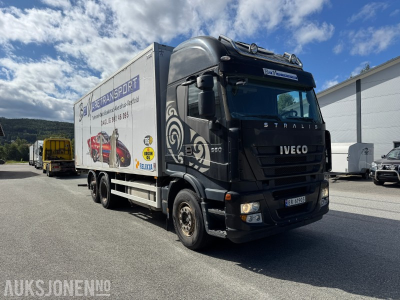 2009 Iveco Stralis 260S56, 560 hk, skapbil m/sideåpning og løftelem - Box truck: picture 3 2009 Iveco Stralis 260S56, 560 hk, skapbil m/sideåpning og løftelem - Box truck: picture 3