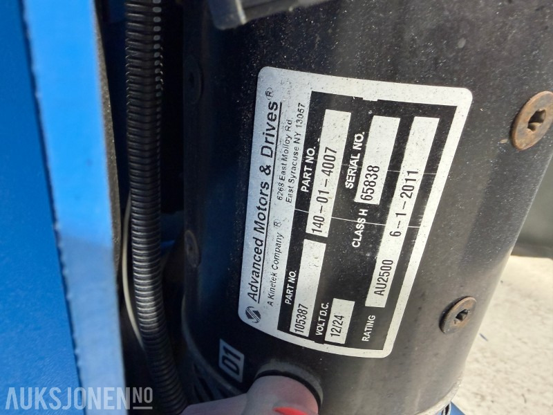 Aerial platform 2011 GRC 12 - 5,5m mastelift: picture 19