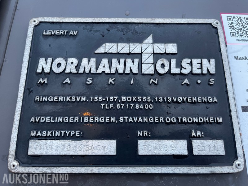 Telescopic handler 2011 Manitou Easy MRT 1840 Teleskoptruck med sving på hytte, 7368 timer: picture 43 Telescopic handler 2011 Manitou Easy MRT 1840 Teleskoptruck med sving på hytte, 7368 timer: picture 43