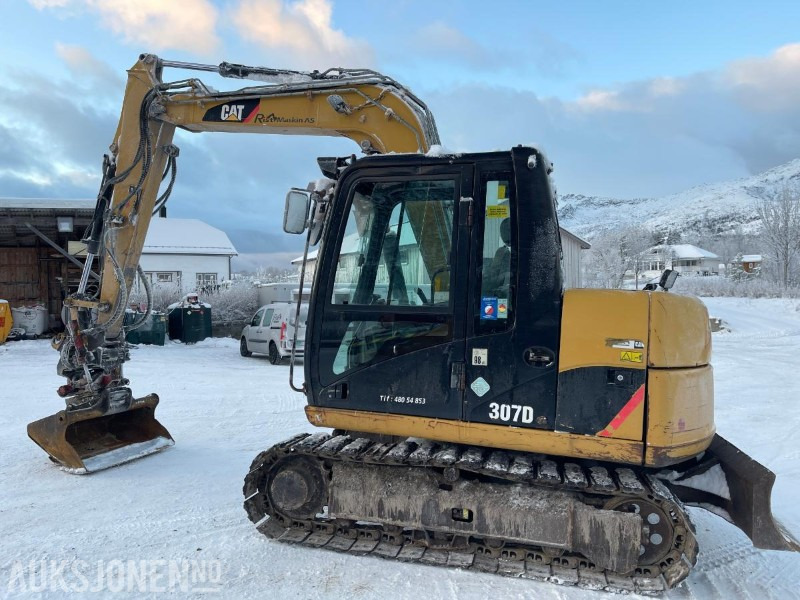 2012 Cat 307D Gravemaskin, Tiltrotator, S50, 8392 timer, sertifisert til Juli 2026 - Excavator: picture 3 2012 Cat 307D Gravemaskin, Tiltrotator, S50, 8392 timer, sertifisert til Juli 2026 - Excavator: picture 3