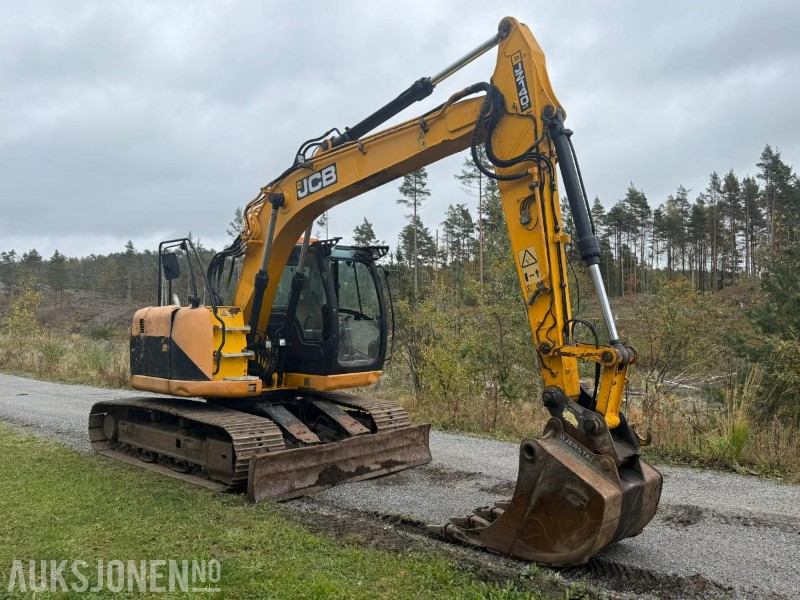 2012 JCB JZ140LCD Gravemaskin m/ Gjerstad Graveskuff - Excavator: picture 4 2012 JCB JZ140LCD Gravemaskin m/ Gjerstad Graveskuff - Excavator: picture 4