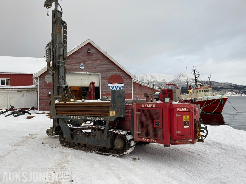 2012 Nemek 510 TS Borerigg med kran,13710 Timer - Drilling rig: picture 2 2012 Nemek 510 TS Borerigg med kran,13710 Timer - Drilling rig: picture 2