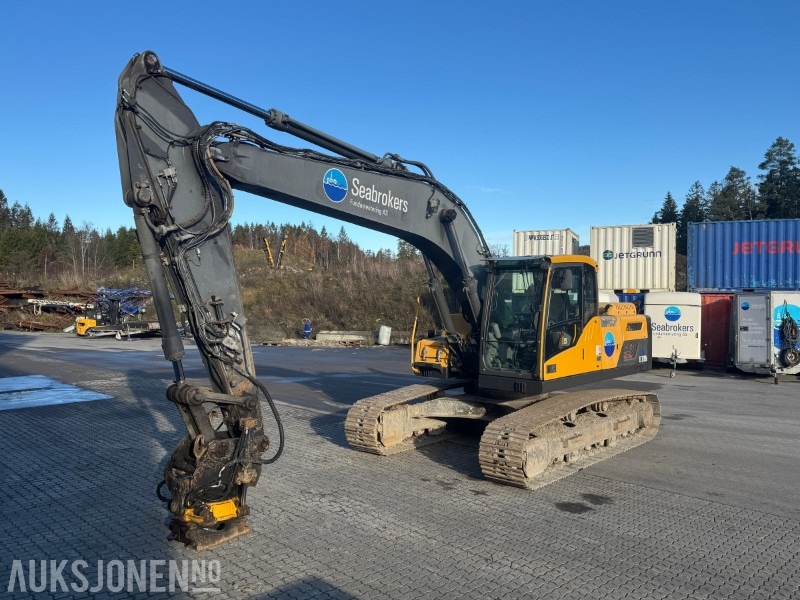 2012 Volvo EC220DL Beltegraver - Gravemaskin - Encon Tiltrotator - Pusseskuffe - Excavator: picture 2 2012 Volvo EC220DL Beltegraver - Gravemaskin - Encon Tiltrotator - Pusseskuffe - Excavator: picture 2