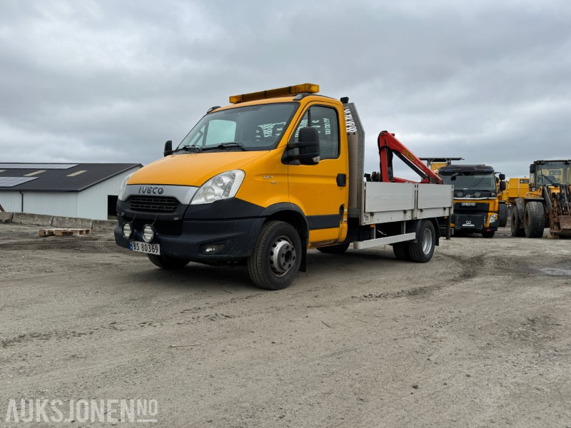 2013 Iveco Daily Planbil m/palfinger kran. - Dropside/ Flatbed truck: picture 1 2013 Iveco Daily Planbil m/palfinger kran. - Dropside/ Flatbed truck: picture 1