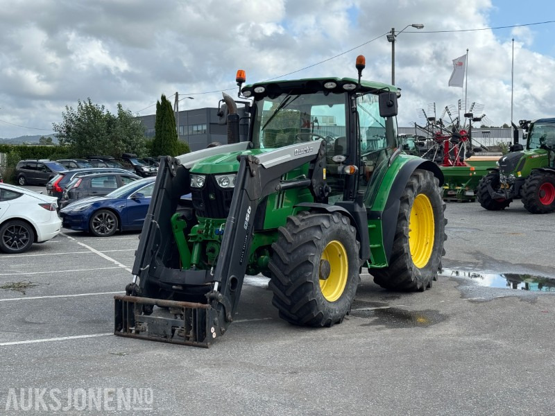 2013 John Deere 6125R Traktor med Frontlaster - Fronthydraulikk - Front PTO - Farm tractor: picture 1 2013 John Deere 6125R Traktor med Frontlaster - Fronthydraulikk - Front PTO - Farm tractor: picture 1