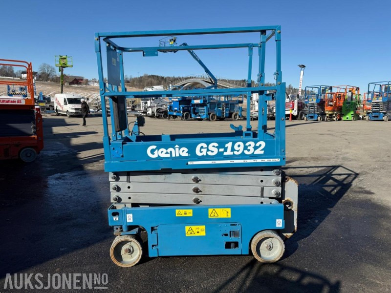 2014 Genie GS-1932 sakselift, 8 m, Årskontroll, lavt timeantall - Aerial platform: picture 1 2014 Genie GS-1932 sakselift, 8 m, Årskontroll, lavt timeantall - Aerial platform: picture 1