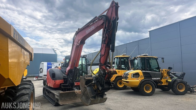 2014 Kubota KX080-4 Gravemaskin Engcon rototilt S40-hurtigfeste - Excavator: picture 3 2014 Kubota KX080-4 Gravemaskin Engcon rototilt S40-hurtigfeste - Excavator: picture 3