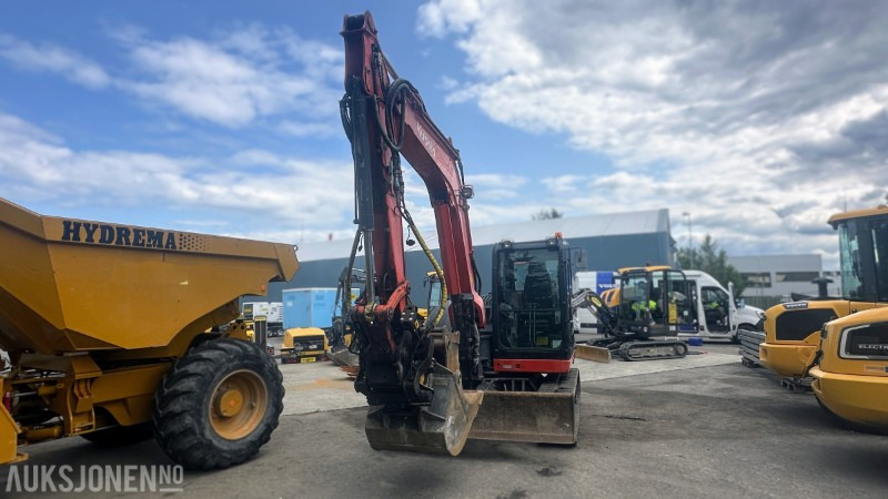 2014 Kubota KX080-4 Gravemaskin Engcon rototilt S40-hurtigfeste - Excavator: picture 2 2014 Kubota KX080-4 Gravemaskin Engcon rototilt S40-hurtigfeste - Excavator: picture 2