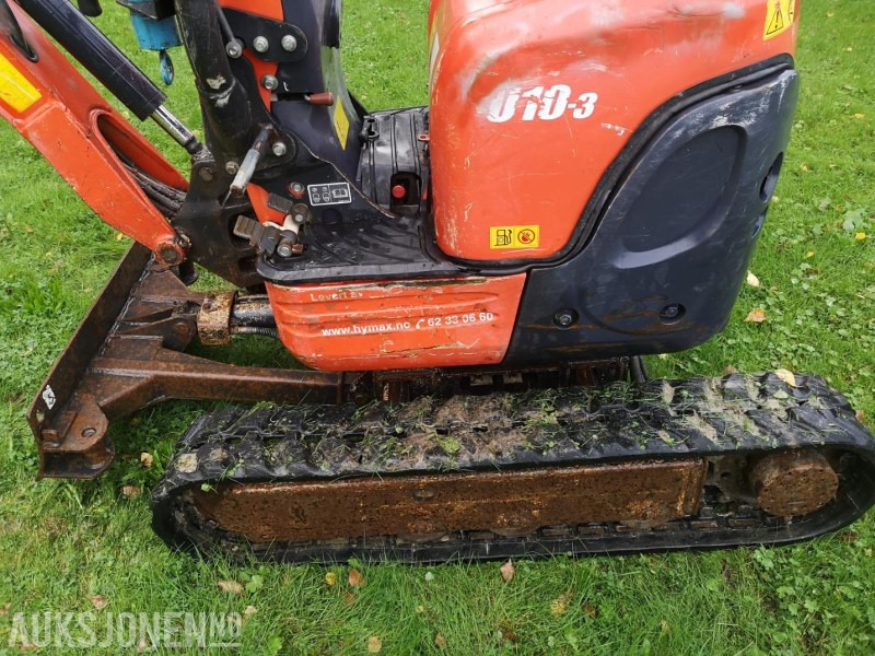 2014 Kubota U10-3 minigraver / 1265 timer - Mini excavator: picture 2 2014 Kubota U10-3 minigraver / 1265 timer - Mini excavator: picture 2