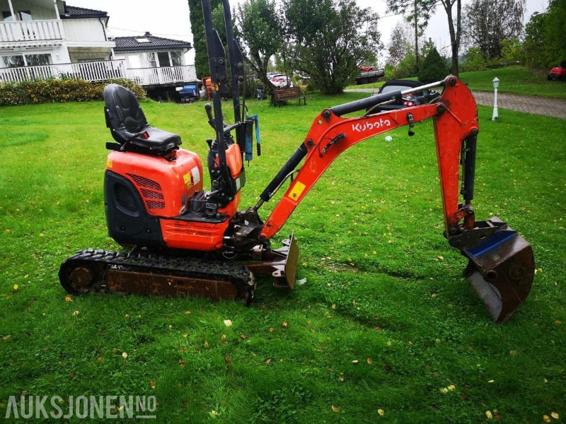 2014 Kubota U10-3 minigraver / 1265 timer - Mini excavator: picture 3 2014 Kubota U10-3 minigraver / 1265 timer - Mini excavator: picture 3