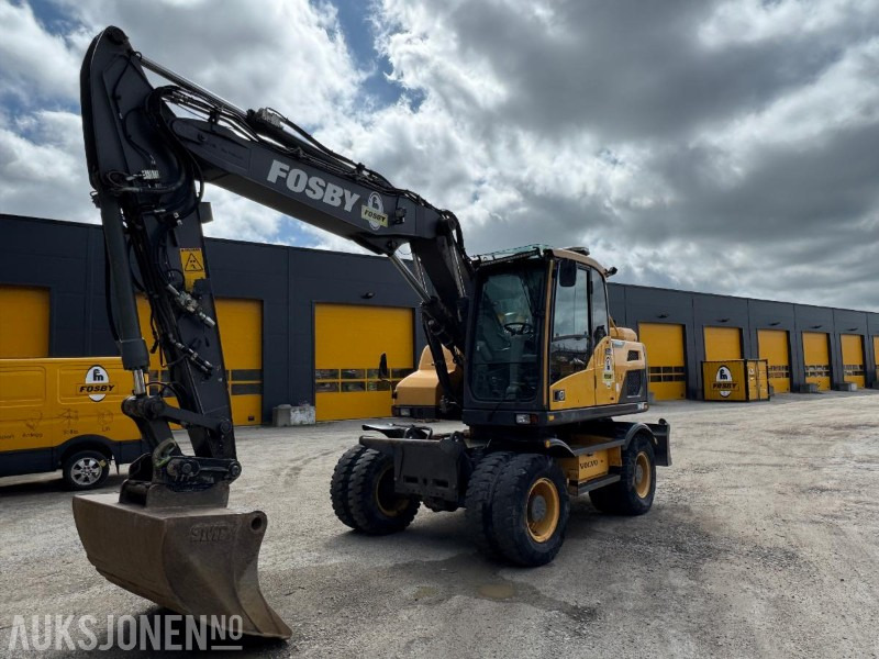 2014 Volvo EW140D hjulgraver m/ Rototilt R4, S60-feste - Excavator: picture 1 2014 Volvo EW140D hjulgraver m/ Rototilt R4, S60-feste - Excavator: picture 1
