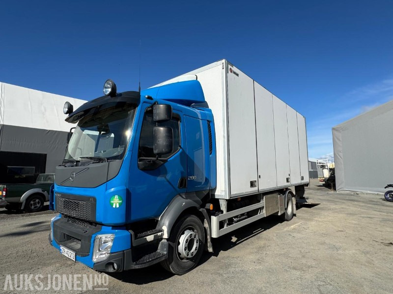 2014 Volvo FL280 4x2 Skapbil - Zepro 2T Bakløft - Varme i skap - Full åpning - Service - 130169KM - Box truck: picture 1 2014 Volvo FL280 4x2 Skapbil - Zepro 2T Bakløft - Varme i skap - Full åpning - Service - 130169KM - Box truck: picture 1