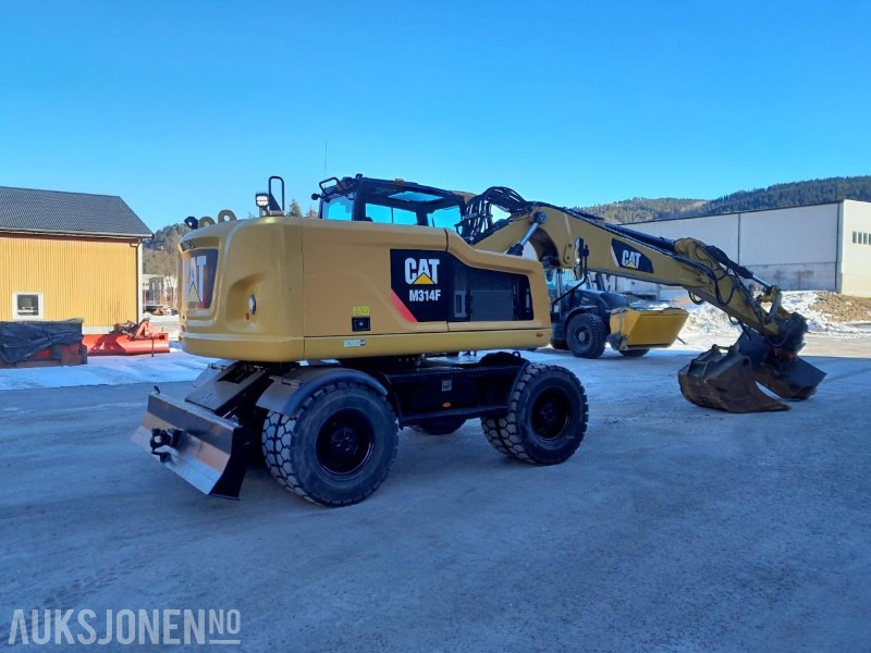 2016 Cat M314F hjulgraver / 5410 timer / Nyservet - Excavator: picture 4 2016 Cat M314F hjulgraver / 5410 timer / Nyservet - Excavator: picture 4