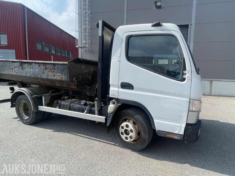 2016 Fuso Canter 7C15 Krokløft med dumperkasse - Hook lift truck: picture 1 2016 Fuso Canter 7C15 Krokløft med dumperkasse - Hook lift truck: picture 1