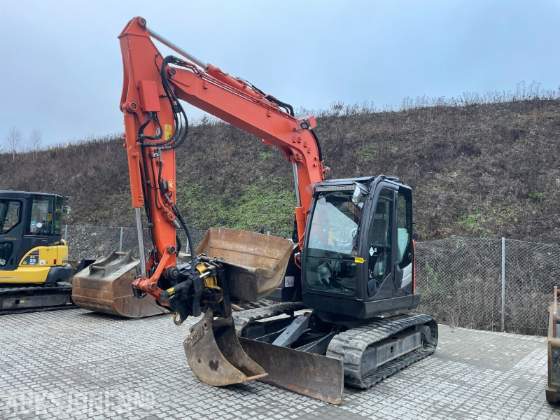 Ｔｉｌｔ Hitachi ZX140 W-5B | ROTOTILT | BUCKET | TRAILER HYDR